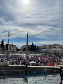 Ddl Zan piazza del Popolo