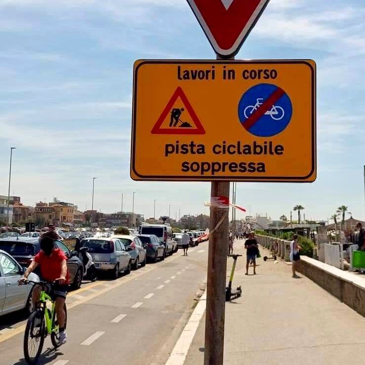 Pista ciclabile Ostia