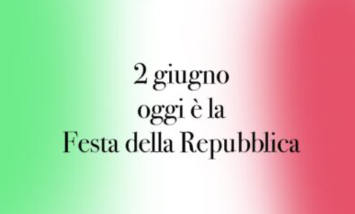 Festa della Repubblica oggi