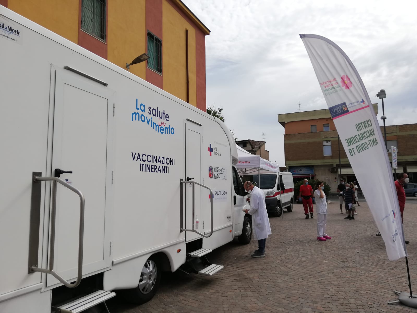 Vaccini itineranti a Pomezia e Torvaianica ad agosto