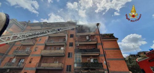 Incendio Mentana