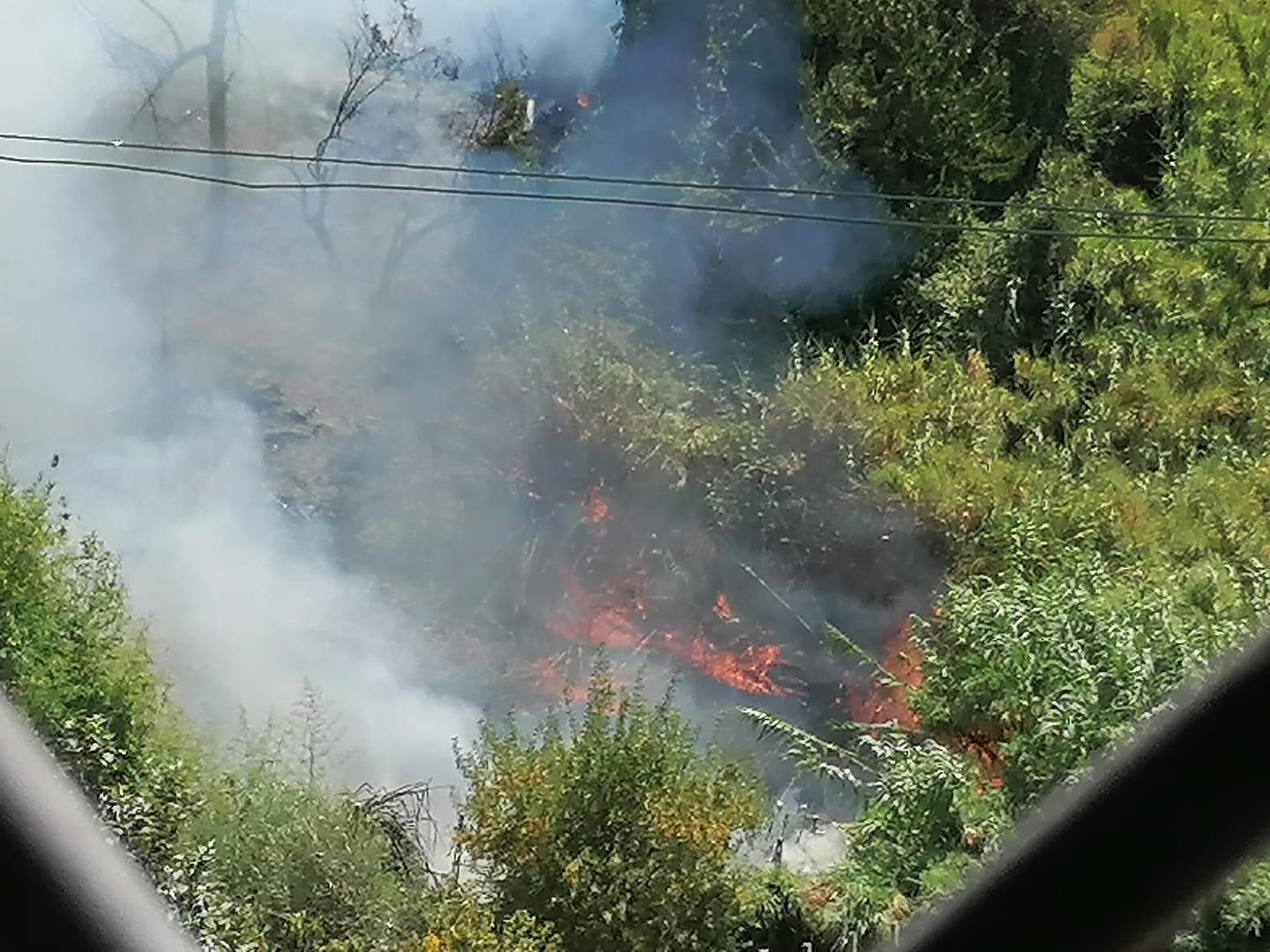 Incendio Roncigliano