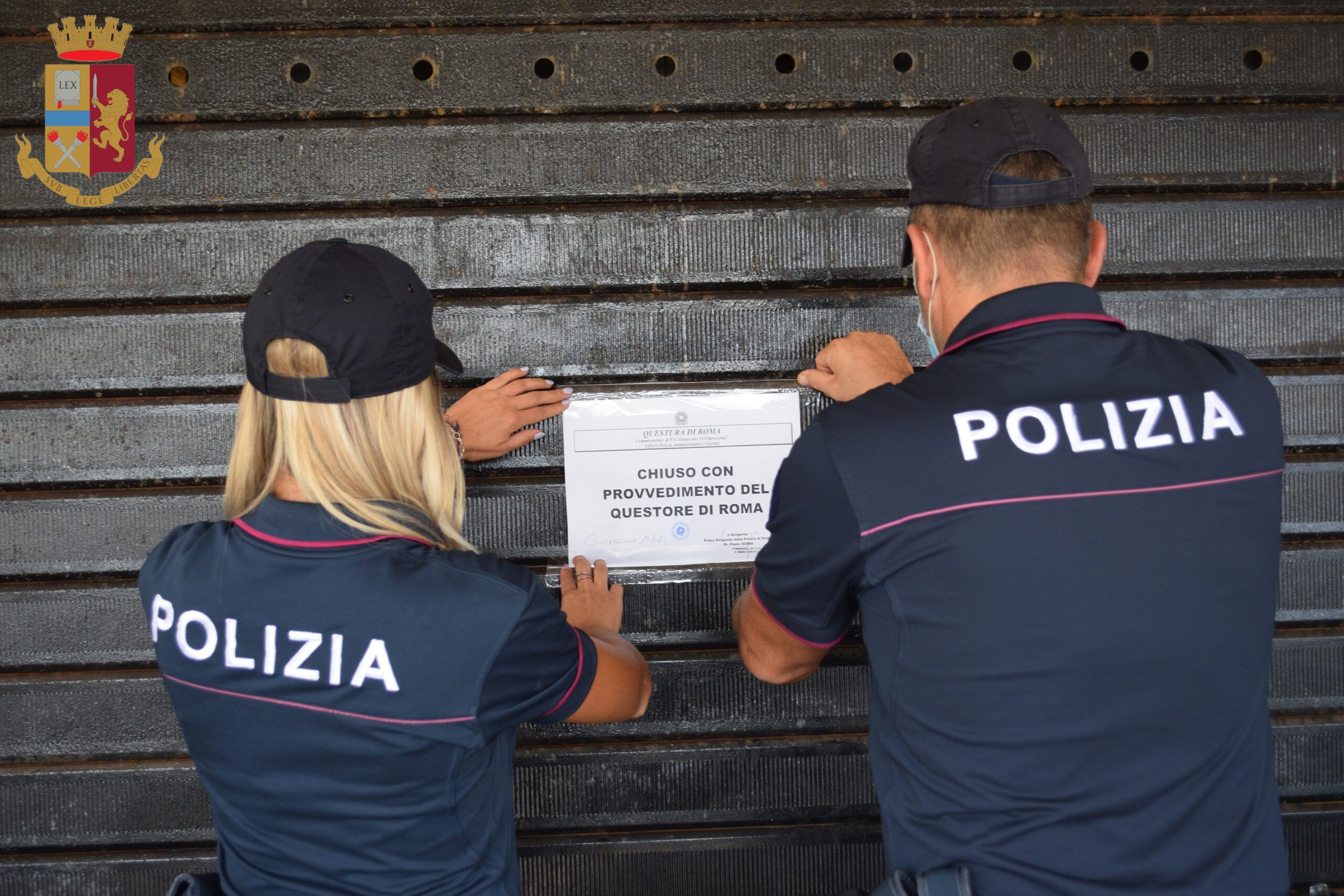 chiusura locale civitavecchia