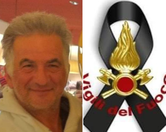 Morto vigile del fuoco Francesco Cavallo