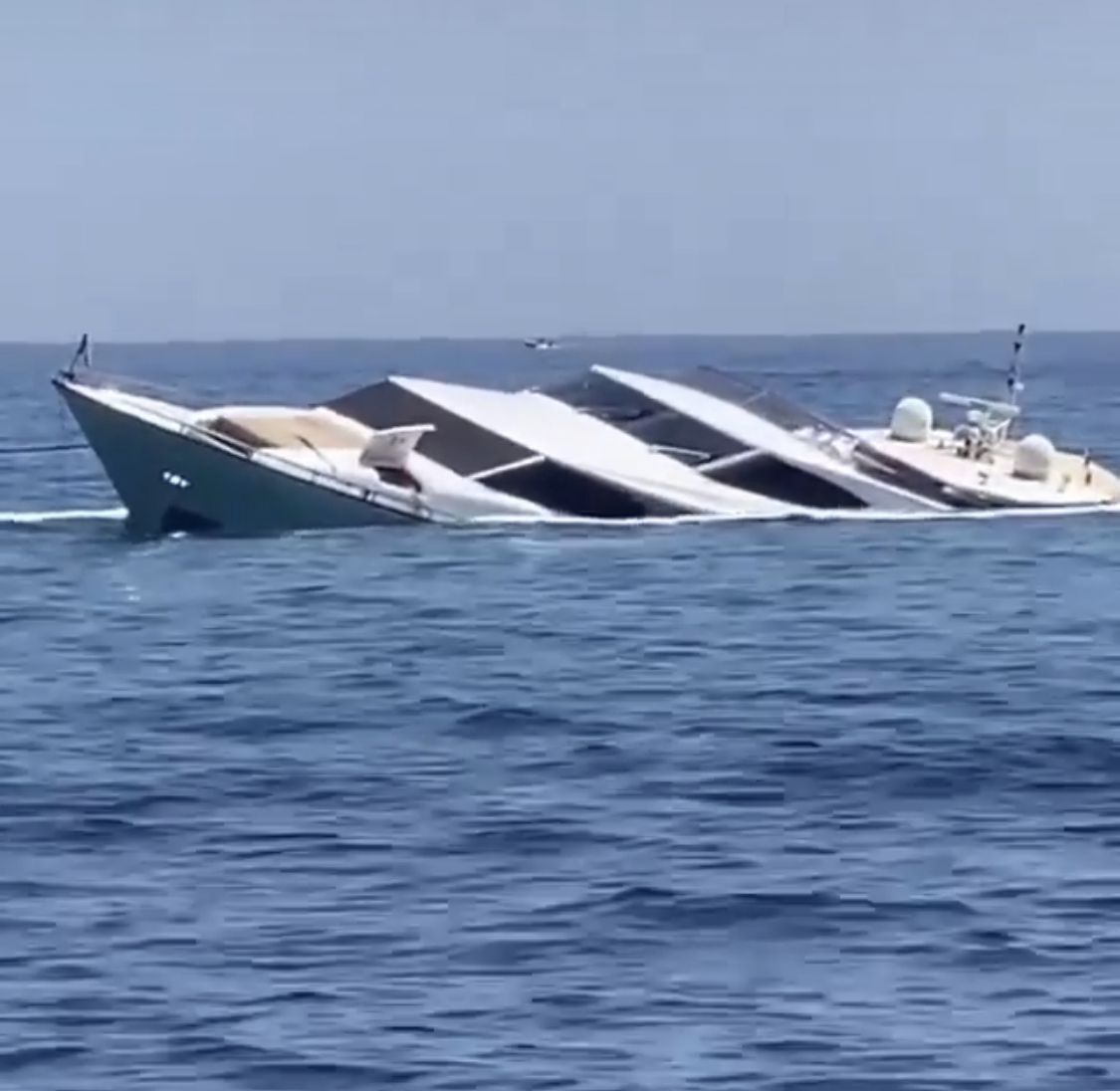 yacht affondato Ponza