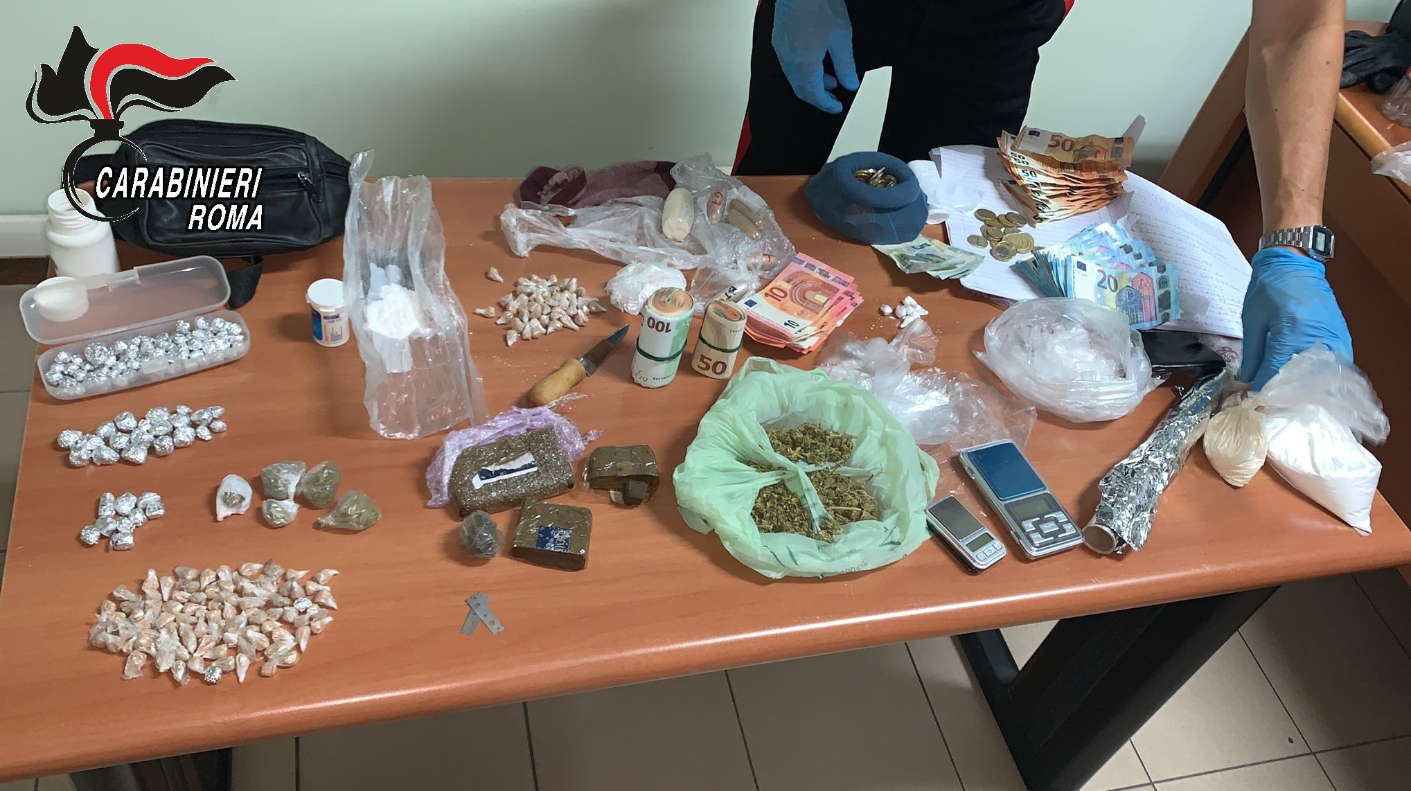 droga comunità Castelnuovo di porto