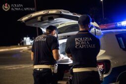 Incidente mortale ad Acilia le pattuglie della polizia locale intervenute