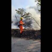 Incendio ponte galeria