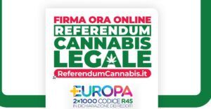 Referendum cannabis legale firmare