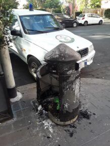 incendio garbatella piromane .3