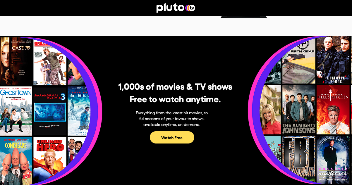 pluto tv italia gratis