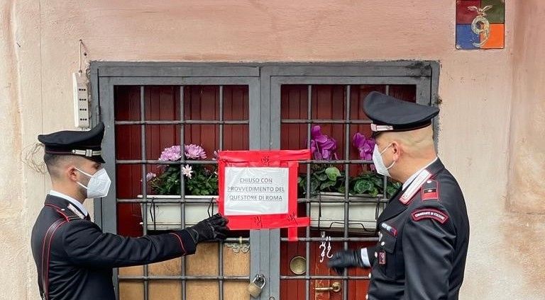 chiuso il bar a Mazzano romano