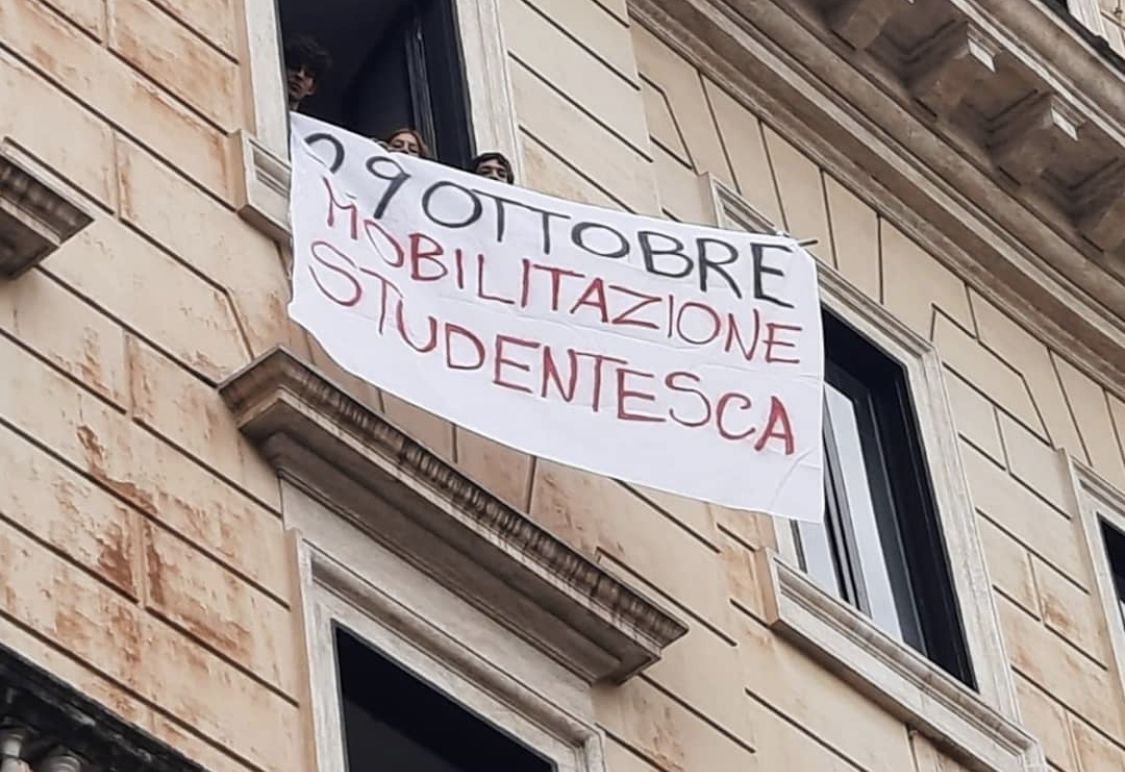 Liceo Ripetta occupato polizia