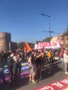 Manifestazione G-20 Roma