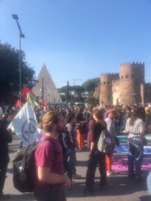 Manifestazione G-20 Roma