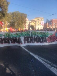 Manifestazione G-20 Roma