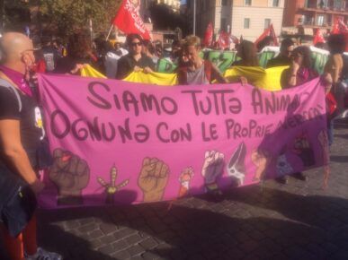 Manifestazione G-20 Roma