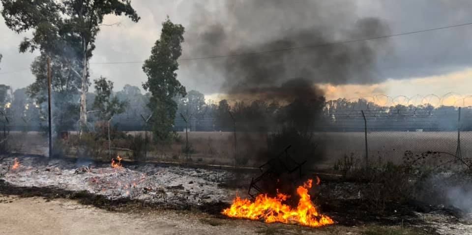 incendio latina casa di D'Achille