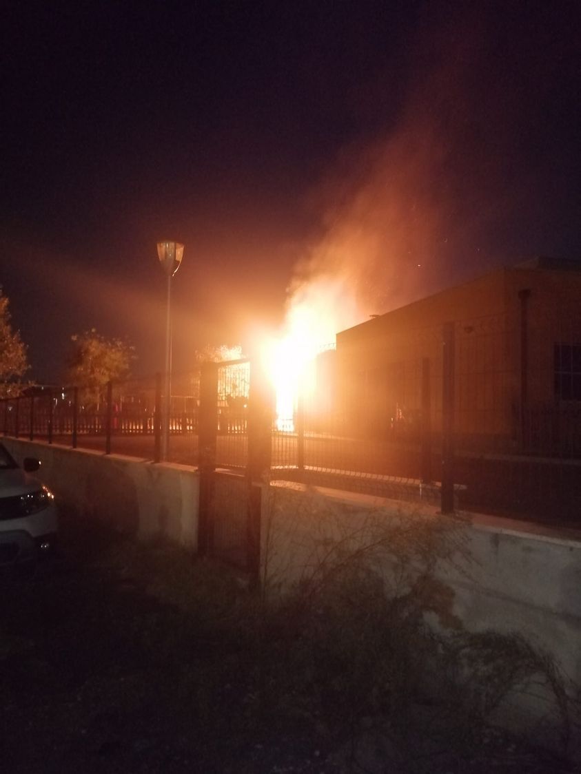 incendio asilo Guidonia