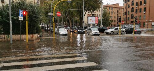 maltempo allagamenti Roma