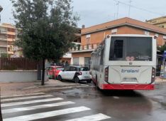 bus incastrato via orazio