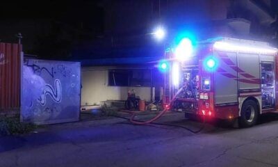 incendio via Stazione di Ottavia