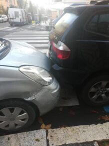 Maxi tamponamento a Roma