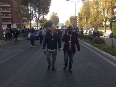 Manifestazione Liceo Pascal pomezia