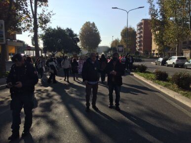 Manifestazione Liceo Pascal pomezia