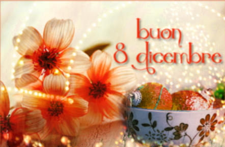Buon 8 dicembre