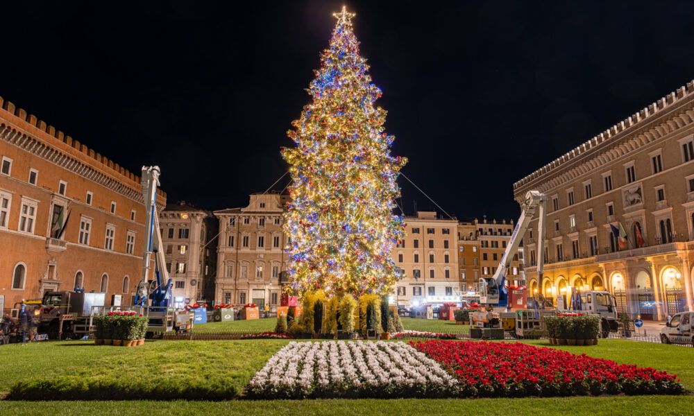 Albero di natale piazza Venezia