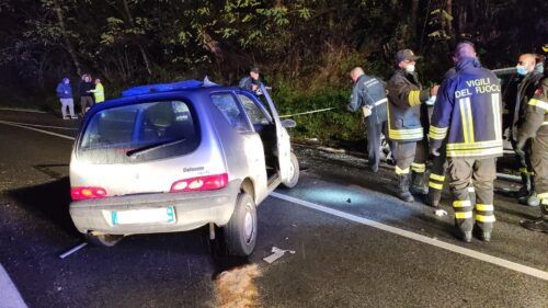 incidente via dei laghi