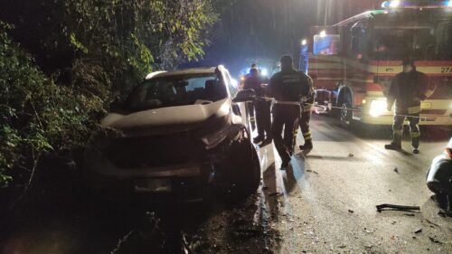 incidente via dei laghi