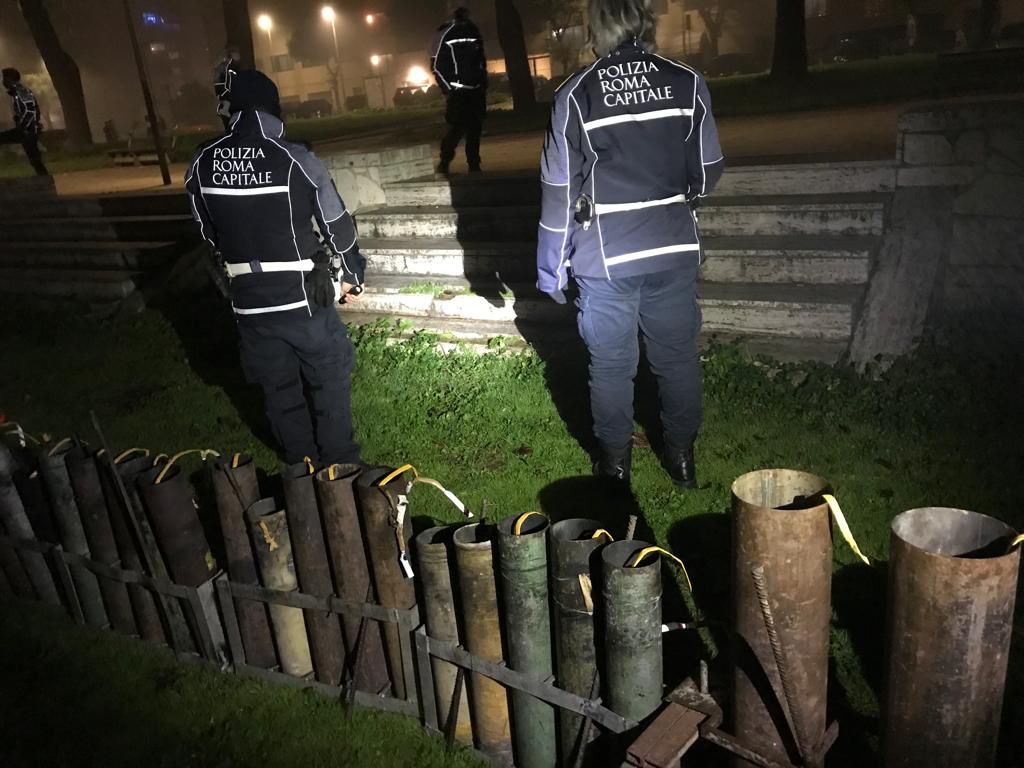 fuochi d'artificio - botti sequestrati