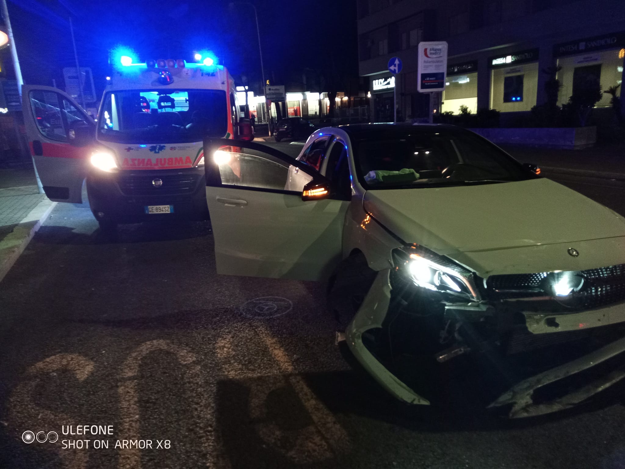 Pomezia incidente via del Mare