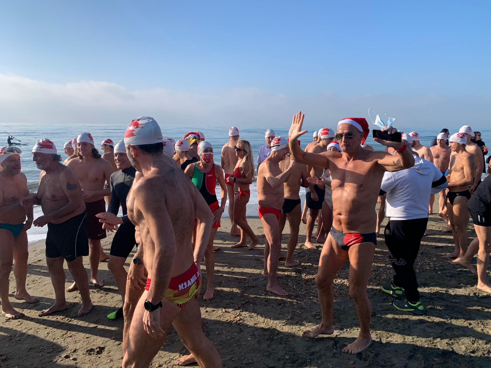 bagno di Capodanno a Ostia