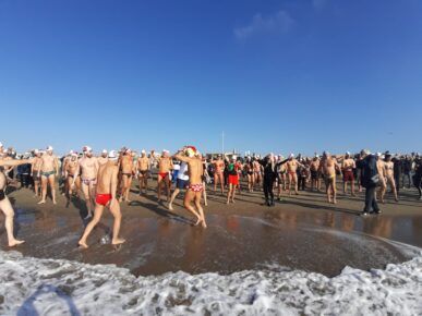 bagno di Capodanno a Ostia