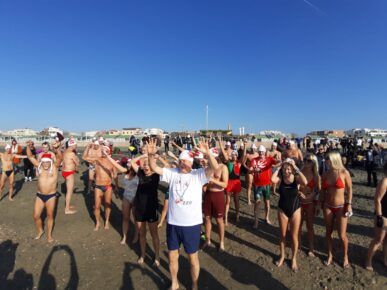 bagno di Capodanno a Ostia