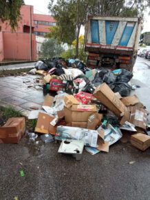 discarica abusiva tor san lorenzo