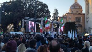 Manifestazione a Roma il 14 febbraio 2022