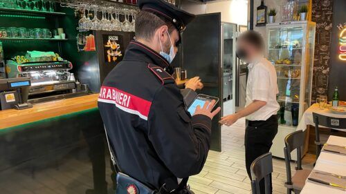 Tor Bella Monaca Controlli dei Carabinieri