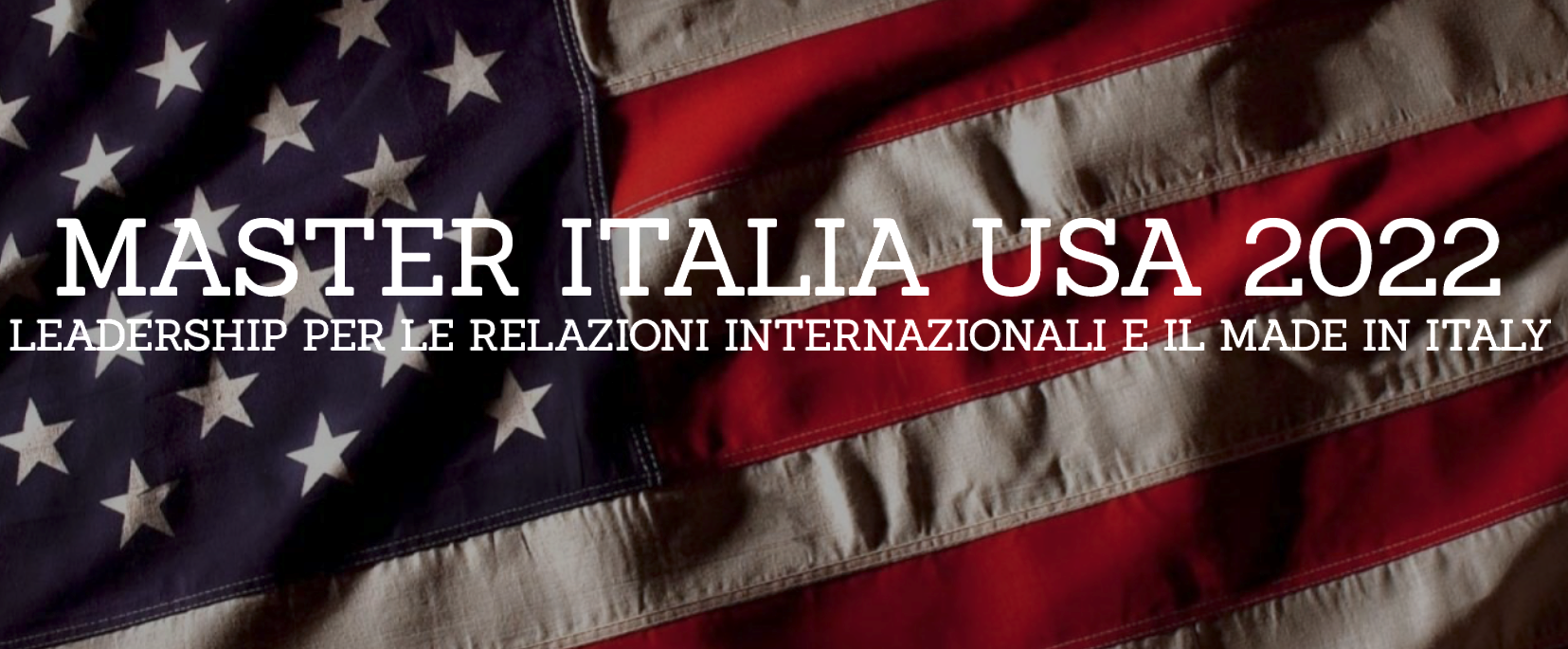 master della Fondazione Italia USA