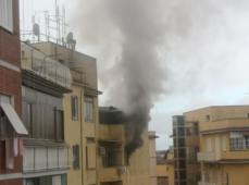 Incendio Tor Sapienza