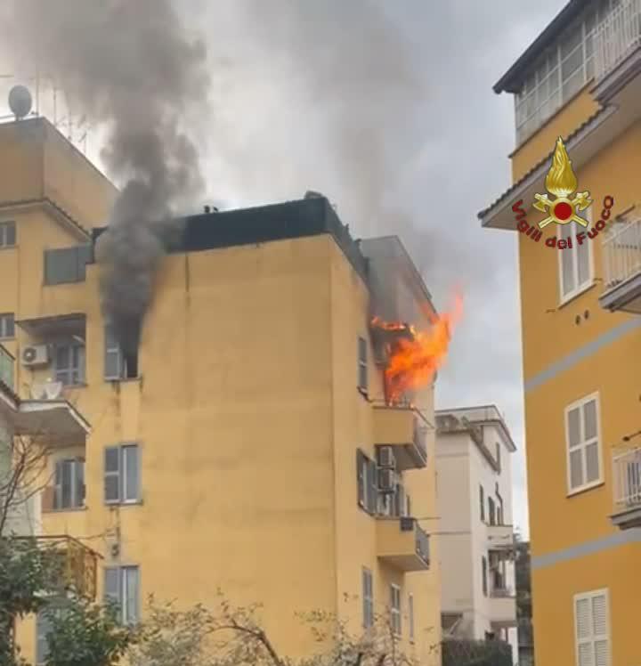 Incendio Tor Sapienza