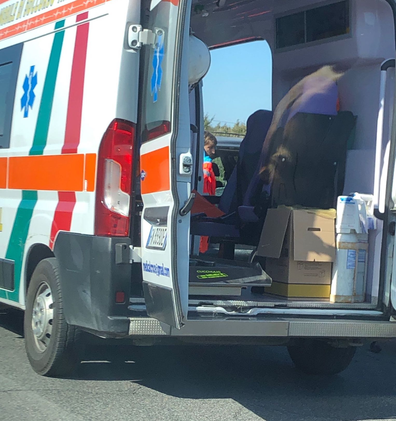 incidente mortale sull'autostrada Roma-Fiumicino
