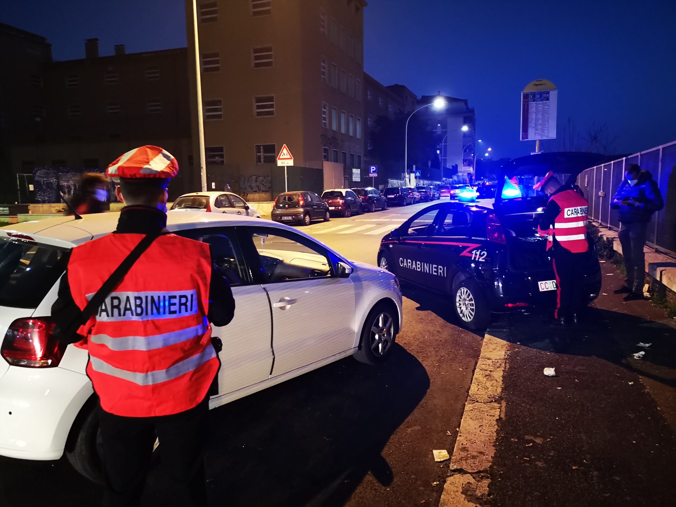 carabinieri notte