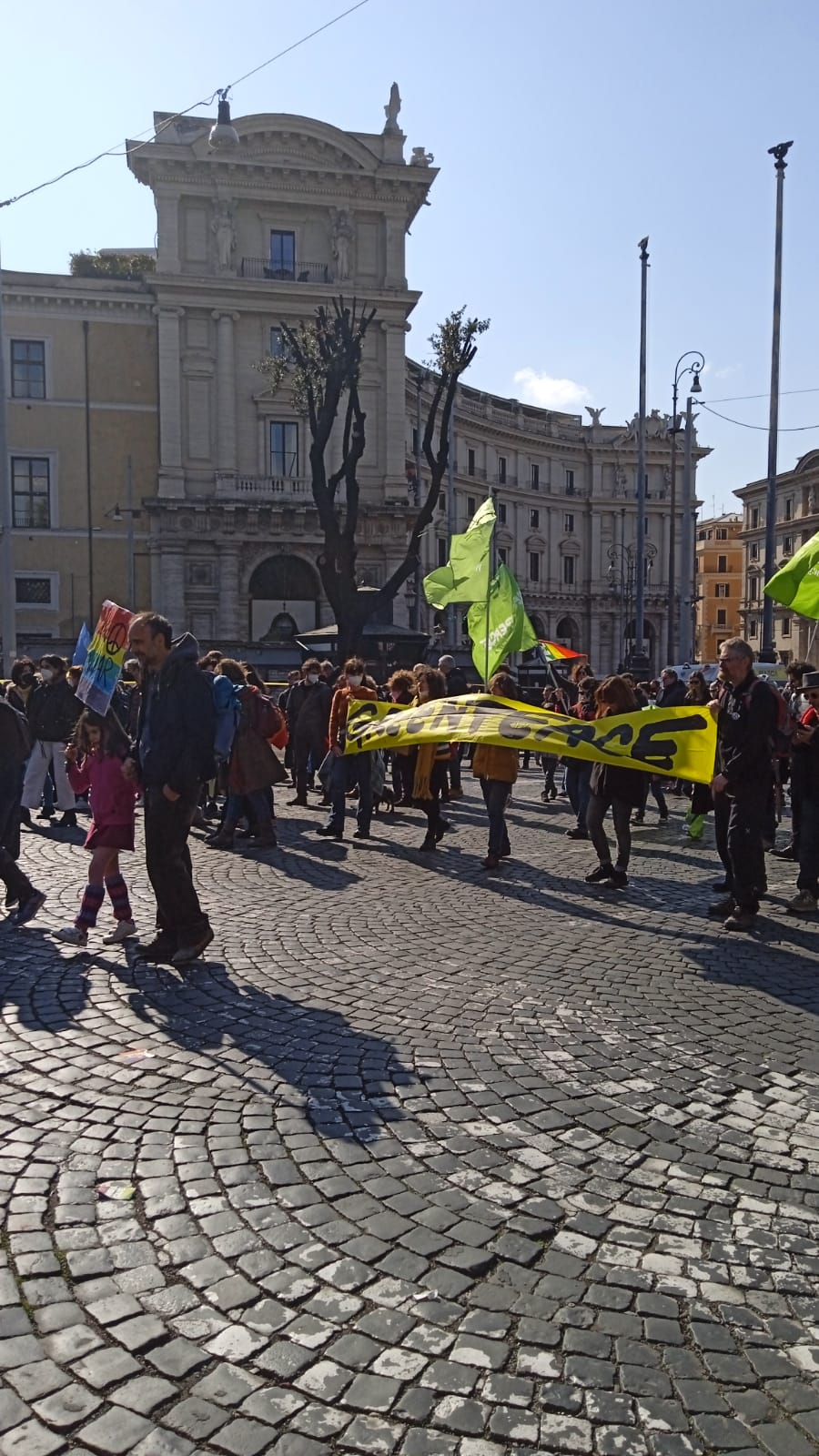 Manifestazione pace a Roma