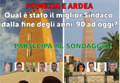 Copertina del sondaggio per il miglior sindaco di ardea e pomezia