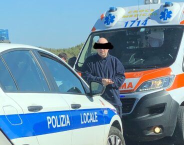 incidente ciclista Torvaianica