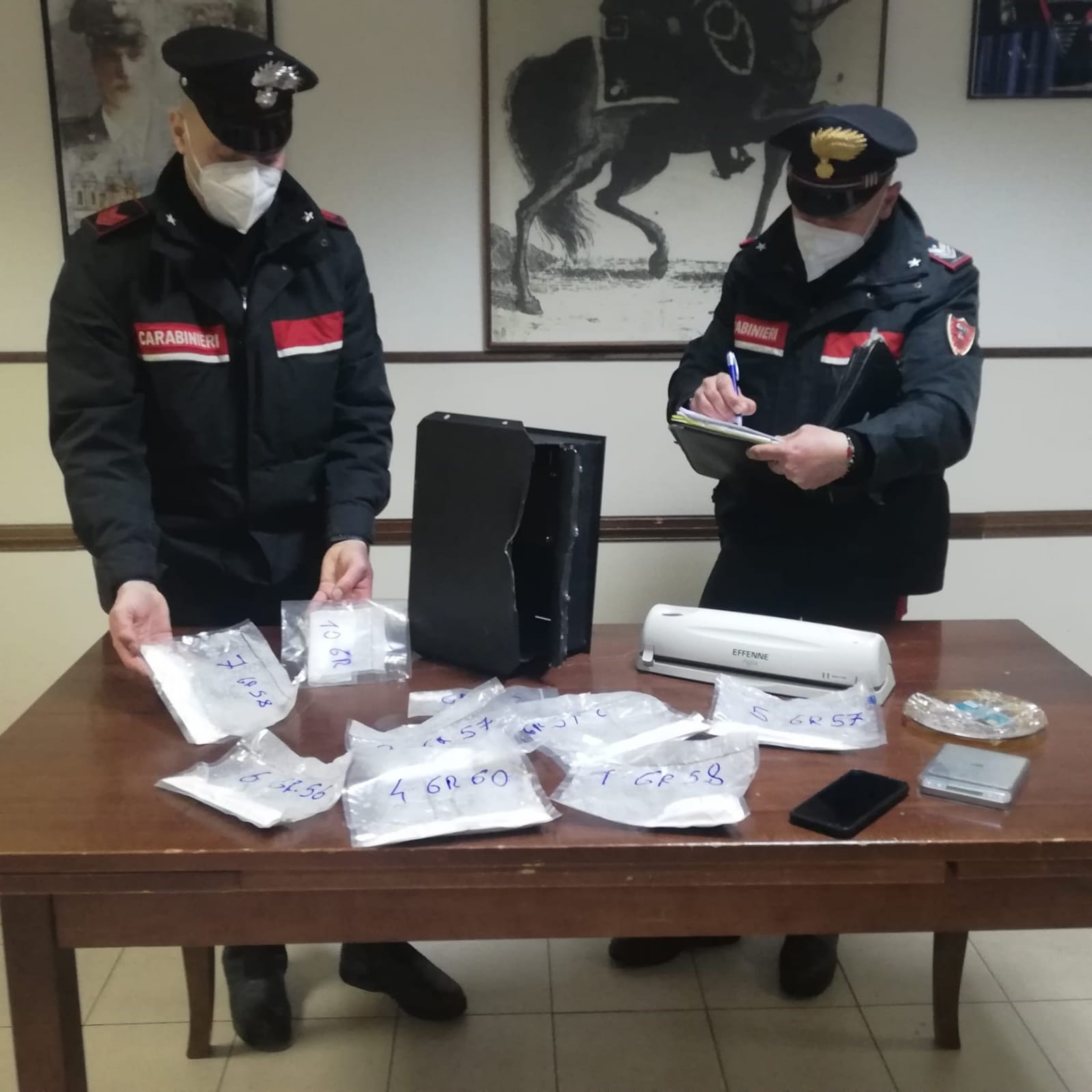 cocaina a Terracina